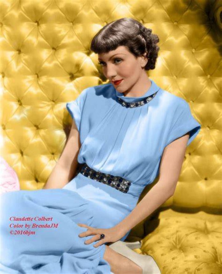 Claudette Colbert (Color by Brenda J Mills) Claudette colbert