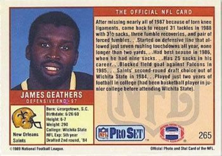 Jumpy Geathers Stats 1996? NFL Career, Season, and Playoff Statistics