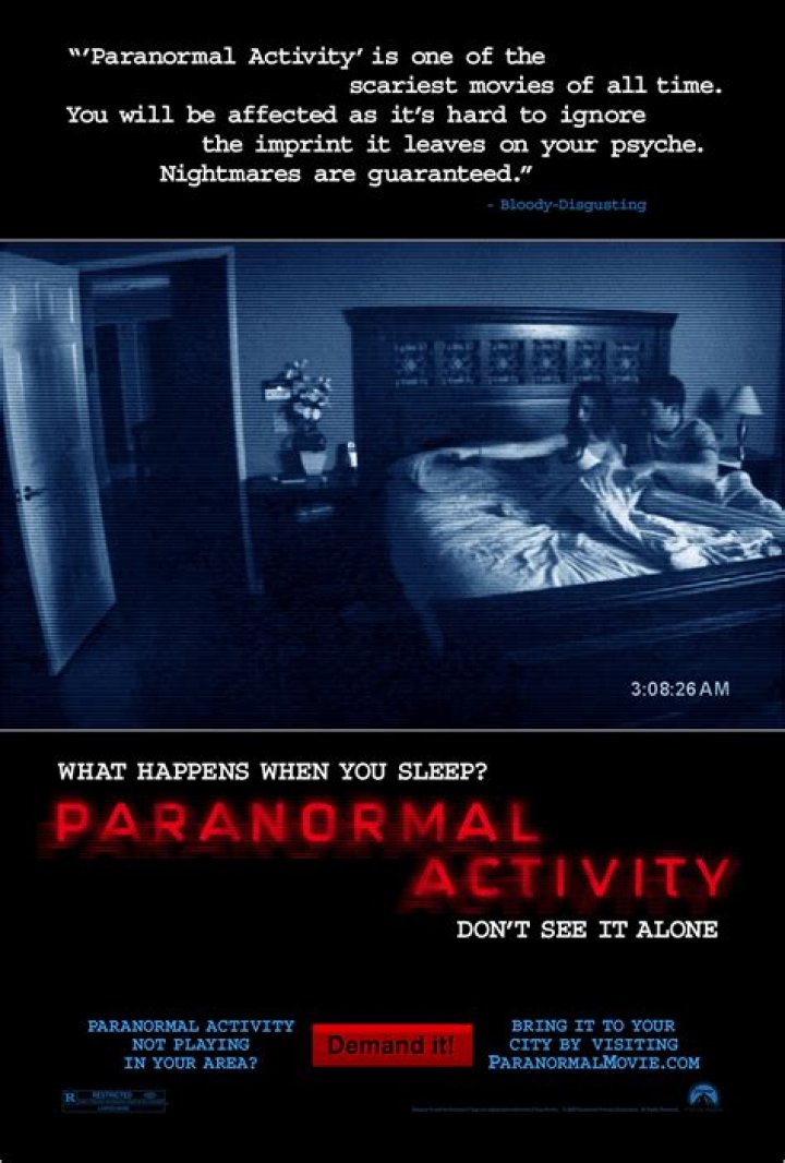 Paranormal Activity Katie Featherston, Micah Sloat, Amber Armstrong
